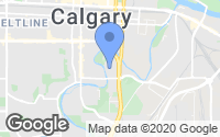 Map of Redstone, AB