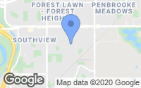Map of Redstone, AB